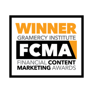 icon - WINNER, Gramercy Institute FCMA (Financial Content Marketing Awards)