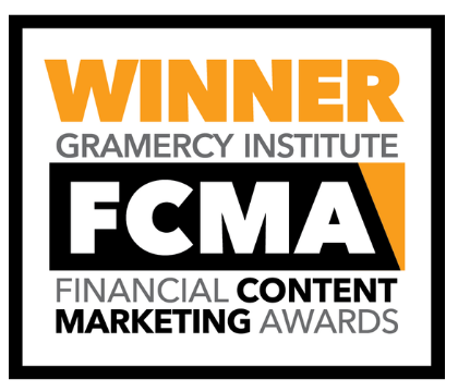 Gramercy Institute Financial Content Marketing Award winner logo