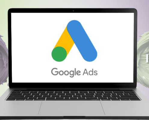Google ads on computer